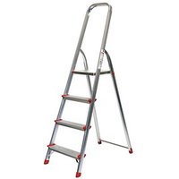 SZ Metall Stehleiter alu 4 Stufen, H: 157,0 cm von SZ Metall