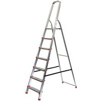 SZ Metall Stehleiter alu 7 Stufen, H: 227,0 cm SZ Metall Stehleiter alu 7 Stufen, H: 227,0 cm von SZ Metall