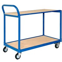 SZ Metall Tischwagen blau 100,0 x 50,0 x 90,0 cm von SZ Metall