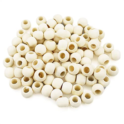 100 StüCk 20mm Runde Holzperlen Zum AuffäDeln Natur Wood Bead Set FüR Diy Schmuck ZubehöR Handgefertigte Dekorationen Modernes Und Traditionelles Handwerk 100 StüCk 20mm Runde Holzperlen Zum AuffäDeln Natur Wood Bead Set FüR Diy Schmuck ZubehöR Handgefertigte Dekorationen Modernes Und Traditionelles Handwerk von SZCXDKJ