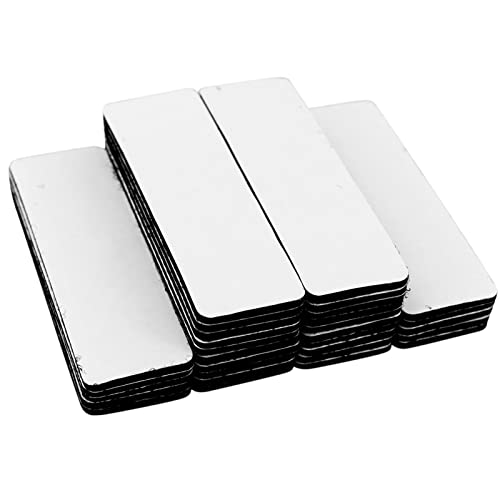 30 Stück doppelseitiges Klebeband, robuste und starke Montagematte, wasserdichte selbstklebende Streifen, rechteckige Klebepads extra stark (A) von SZCXDKJ