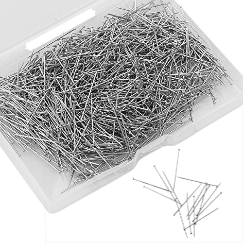 SZCXDKJ 1100 Stück 2,5 cm Nähnadeln, Kopfnadeln, Quiltnadeln, feine Satin-Nadeln, Kleiderherstellung, gerade für Schneider, Schmuck, Nähen, Kleidung, Handwerk SZCXDKJ 1100 Stück 2,5 cm Nähnadeln, Kopfnadeln, Quiltnadeln, feine Satin-Nadeln, Kleiderherstellung, gerade für Schneider, Schmuck, Nähen, Kleidung, Handwerk von SZCXDKJ