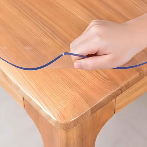 SZITW Rechteckige, durchsichtige Kunststoff-Tischdecke – 100% wasserdicht, ölbeständig, schmutzabweisend, abwischbar, transparenter Vinyl-Tischdeckenschutz für Büro, Kommoden, Bodenmatten (100 x SZITW Rechteckige, durchsichtige Kunststoff-Tischdecke – 100% wasserdicht, ölbeständig, schmutzabweisend, abwischbar, transparenter Vinyl-Tischdeckenschutz für Büro, Kommoden, Bodenmatten (100 x von SZITW
