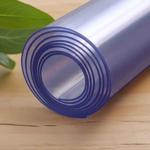 SZITW Transparenter Tischschutz, 2 mm Dicke Kunststoff-Tischdecke, wasserdichter transparenter PVC-Tischdeckenschutz, Schreibtischunterlage, Schreibtischunterlage für Schreibtisch/Kaffee-/Esszimme SZITW Transparenter Tischschutz, 2 mm Dicke Kunststoff-Tischdecke, wasserdichter transparenter PVC-Tischdeckenschutz, Schreibtischunterlage, Schreibtischunterlage für Schreibtisch/Kaffee-/Esszimme von SZITW