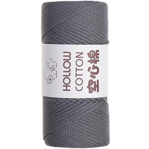 1 Pack 164 x 2mm Macrame Cord Baumwolle Schlauchgarn makramee garn baumwollgarn zum häkeln Yard für DIY Art Strickwaren Korbflechtzubehör Häkelprojekte 150g 1 Pack 164 x 2mm Macrame Cord Baumwolle Schlauchgarn makramee garn baumwollgarn zum häkeln Yard für DIY Art Strickwaren Korbflechtzubehör Häkelprojekte 150g von SZJIAHTM