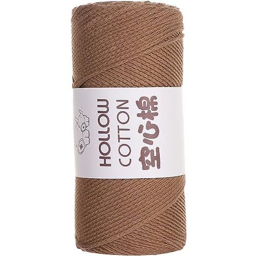 1 Pack 164 x 2mm Macrame Cord Baumwolle Schlauchgarn makramee garn baumwollgarn zum häkeln Yard für DIY Art Strickwaren Korbflechtzubehör Häkelprojekte 150g 1 Pack 164 x 2mm Macrame Cord Baumwolle Schlauchgarn makramee garn baumwollgarn zum häkeln Yard für DIY Art Strickwaren Korbflechtzubehör Häkelprojekte 150g von SZJIAHTM