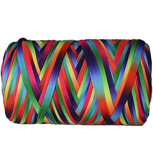 1 Pack 300g Super Soft Colorful T Shirt Garn, Strickgarn Stoff Häkelstoff baumwollgarn Häkelgarn für DIY Art Strickwaren Korbflechtzubehör Häkelprojekte 1 Pack 300g Super Soft Colorful T Shirt Garn, Strickgarn Stoff Häkelstoff baumwollgarn Häkelgarn für DIY Art Strickwaren Korbflechtzubehör Häkelprojekte von SZJIAHTM