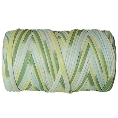 1 Pack 300g Super Soft Colorful T Shirt Garn, Strickgarn Stoff Häkelstoff baumwollgarn Häkelgarn für DIY Art Strickwaren Korbflechtzubehör Häkelprojekte 1 Pack 300g Super Soft Colorful T Shirt Garn, Strickgarn Stoff Häkelstoff baumwollgarn Häkelgarn für DIY Art Strickwaren Korbflechtzubehör Häkelprojekte von SZJIAHTM