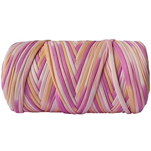 1 Pack 300g Super Soft Colorful T Shirt Garn, Strickgarn Stoff Häkelstoff baumwollgarn Häkelgarn für DIY Art Strickwaren Korbflechtzubehör Häkelprojekte 1 Pack 300g Super Soft Colorful T Shirt Garn, Strickgarn Stoff Häkelstoff baumwollgarn Häkelgarn für DIY Art Strickwaren Korbflechtzubehör Häkelprojekte von SZJIAHTM