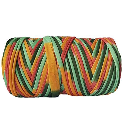 1 Pack 300g Super Soft Colorful T Shirt Garn, Strickgarn Stoff Häkelstoff baumwollgarn Häkelgarn für DIY Art Strickwaren Korbflechtzubehör Häkelprojekte 1 Pack 300g Super Soft Colorful T Shirt Garn, Strickgarn Stoff Häkelstoff baumwollgarn Häkelgarn für DIY Art Strickwaren Korbflechtzubehör Häkelprojekte von SZJIAHTM
