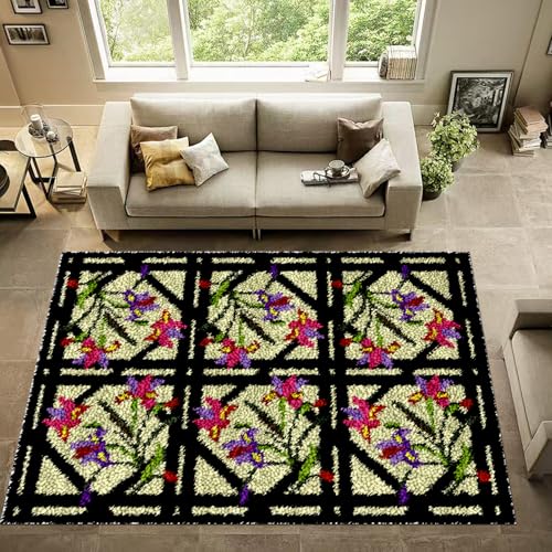 SZKBEUO 140x160 cm Knüpfteppich Zum Selber Knüpfen Knüpfset DIY Kreuzstich Set Knüpfen Set 3D Teppich Tapisserie Set Für Erwachsene Anfänger Latch Hook Kit Knüpfkissen Zum Selber Knüpfen SZKBEUO 140x160 cm Knüpfteppich Zum Selber Knüpfen Knüpfset DIY Kreuzstich Set Knüpfen Set 3D Teppich Tapisserie Set Für Erwachsene Anfänger Latch Hook Kit Knüpfkissen Zum Selber Knüpfen von SZKBEUO
