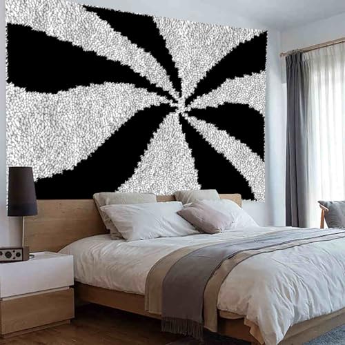 SZKBEUO 40 x 70 cm Knüpfteppich Zum Selber knüpfen mit Kissen, Knüpfen Teppich Knüpfpackung für Home Decor Geschenke, Teppich Set mit Werkzeug Knüpfsets Latch Hook Kit für Erwachsene SZKBEUO 40 x 70 cm Knüpfteppich Zum Selber knüpfen mit Kissen, Knüpfen Teppich Knüpfpackung für Home Decor Geschenke, Teppich Set mit Werkzeug Knüpfsets Latch Hook Kit für Erwachsene von SZKBEUO
