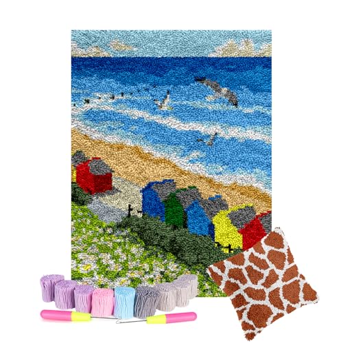 SZKBEUO 40 x 70 cm Knüpfteppich zum Selber Knüpfen Set Erwachsene, Knüpfteppich Zum Selber Knüpfen mit Bedruckter Leinwand, Knüpfen Set für Erwachsene SZKBEUO 40 x 70 cm Knüpfteppich zum Selber Knüpfen Set Erwachsene, Knüpfteppich Zum Selber Knüpfen mit Bedruckter Leinwand, Knüpfen Set für Erwachsene von SZKBEUO