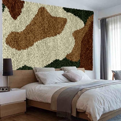 SZKBEUO 85 x 115 cm Knüpfteppich Zum Selber knüpfen mit Kissen, Knüpfen Teppich Knüpfpackung für Home Decor Geschenke, Teppich Set mit Werkzeug Knüpfsets Latch Hook Kit für Erwachsene SZKBEUO 85 x 115 cm Knüpfteppich Zum Selber knüpfen mit Kissen, Knüpfen Teppich Knüpfpackung für Home Decor Geschenke, Teppich Set mit Werkzeug Knüpfsets Latch Hook Kit für Erwachsene von SZKBEUO