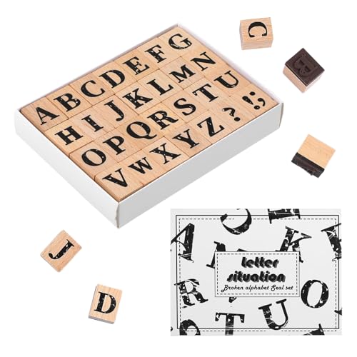SZSMW 28 Buchstaben Stempel - Stempel Buchstaben Set - Kann Als Bildungsinstrument Verwendet Werden, Um Ihre Babybuchstaben und WöRter Zu Unterrichten SZSMW 28 Buchstaben Stempel - Stempel Buchstaben Set - Kann Als Bildungsinstrument Verwendet Werden, Um Ihre Babybuchstaben und WöRter Zu Unterrichten von SZSMW