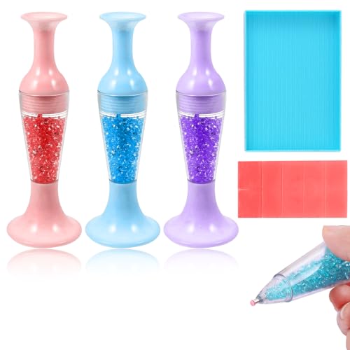 SZSMW 3 Diamond Painting Stifte - Diamond Painting Pen - Diamant Malwerkzeug - Geeignet FüR Eine Vielzahl Von Kunst- Und Handwerksprojekten, Kann In Diy -Handwerk Verwendet Werden SZSMW 3 Diamond Painting Stifte - Diamond Painting Pen - Diamant Malwerkzeug - Geeignet FüR Eine Vielzahl Von Kunst- Und Handwerksprojekten, Kann In Diy -Handwerk Verwendet Werden von SZSMW