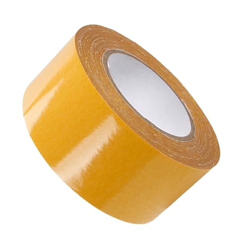 Super klebrigem Widerstandes klares Klebeband hohe Klebstofffestigkeit doppelseitiger Klebeband klebriger zweiseitiger Montage-Typ für Teppiche, Teppiche, Bilder und Kunsthandwerk gelb 3cmx10m von SZSZLDZSW