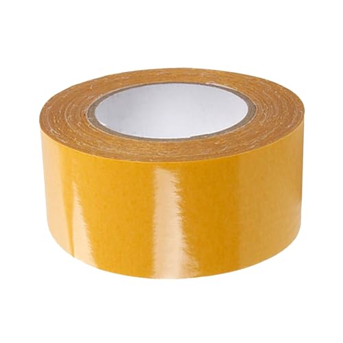 Super klebrigem Widerstandes klares Klebeband hohe Klebstofffestigkeit doppelseitiger Klebeband klebriger zweiseitiger Montage-Typ für Teppiche, Teppiche, Bilder und Kunsthandwerk gelb 3cmx10m von SZSZLDZSW
