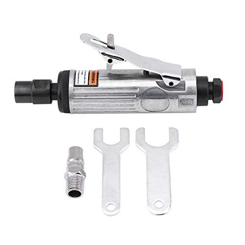 Luft-Stabschleifer, 1/4 Zoll Aluminiumlegierung, pneumatischer Luft-Stabschleifer, Schleifset, Polier- und Gravurwerkzeug, 90 PSI mit Schraubenschlüssel und Adapter, Schönheitspflege-Luftschleifer Luft-Stabschleifer, 1/4 Zoll Aluminiumlegierung, pneumatischer Luft-Stabschleifer, Schleifset, Polier- und Gravurwerkzeug, 90 PSI mit Schraubenschlüssel und Adapter, Schönheitspflege-Luftschleifer von SZTVECFW
