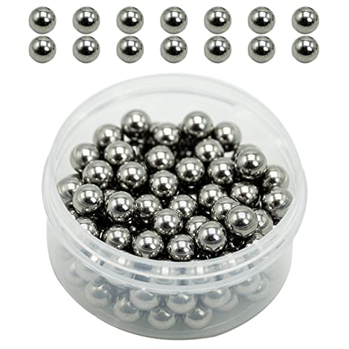 Mixing Balls | Mischkugeln | Edelstahl Shaker Acrylfarbe | Zubehör für Tabletop Miniaturmodellierung,Farbrührkugeln für Modell-Acrylfarben-Set, 120-teiliges Edelstahl-Farbmischkugeln, 5,5 mm/0,22 Zoll Mixing Balls | Mischkugeln | Edelstahl Shaker Acrylfarbe | Zubehör für Tabletop Miniaturmodellierung,Farbrührkugeln für Modell-Acrylfarben-Set, 120-teiliges Edelstahl-Farbmischkugeln, 5,5 mm/0,22 Zoll von SZXMDKH