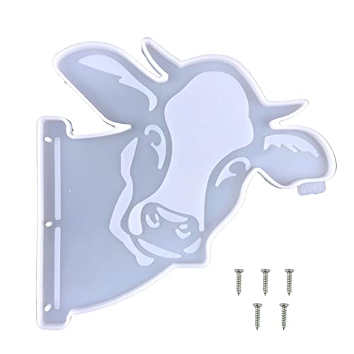 SZYDD Epoxidharz-Form, Bauernhof-Kuh-Dekoration, Bauernhoftier-Kuh für Kopfanhänger, Kuh, Hausnummer, Silikonform SZYDD Epoxidharz-Form, Bauernhof-Kuh-Dekoration, Bauernhoftier-Kuh für Kopfanhänger, Kuh, Hausnummer, Silikonform von SZYDD