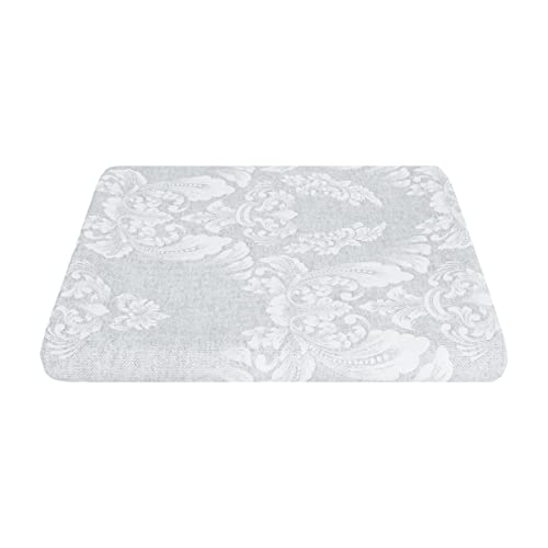 Stoff Loneta, Baumwolle, bedruckt, Heimdekoration, Tischdecken, Kissen, Polsterung, Vorhänge, Höhe 280 cm (Bouquet Grau, Meterware (100 x 280 cm) von SaRani