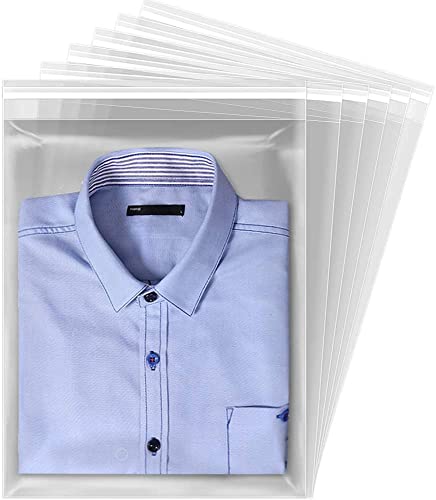 Sabco - 200 Stück transparente Displaytüten – Zellophantüten aus OPP – selbstklebende Zellophanfolie für Präsentation – lebensmittelecht – 10 Größen – ideal für FBA-Karten, Umschläge, Bilder (22,9 x von Sabco