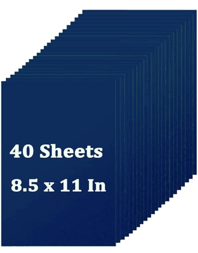 40 Blatt blauer Karton, 21,6 x 27,9 cm, dicke Karte für Abschluss, Jahrestag, Einladungen, Weihnachten, Speisekarten, Hochzeit, DIY-Kartenherstellung, Schreibwarendruck 40 Blatt blauer Karton, 21,6 x 27,9 cm, dicke Karte für Abschluss, Jahrestag, Einladungen, Weihnachten, Speisekarten, Hochzeit, DIY-Kartenherstellung, Schreibwarendruck von Sadaunbe