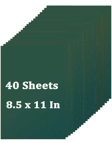 40 Blatt grüner Karton, 21,6 x 27,9 cm, dicke Karte für Weihnachten, St. Patrick's Day, Frühling, Einladungen, Speisekarten, Hochzeit, DIY-Karten, Schreibwarendruck 40 Blatt grüner Karton, 21,6 x 27,9 cm, dicke Karte für Weihnachten, St. Patrick's Day, Frühling, Einladungen, Speisekarten, Hochzeit, DIY-Karten, Schreibwarendruck von Sadaunbe