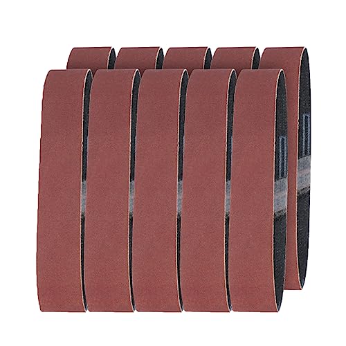 Saddgo Schleifbänder, 25 x 330 mm, Körnung 120/320/600, praktisches Schleifband für Holz, Weichmetall, 10 Stück Saddgo Schleifbänder, 25 x 330 mm, Körnung 120/320/600, praktisches Schleifband für Holz, Weichmetall, 10 Stück von Saddgo
