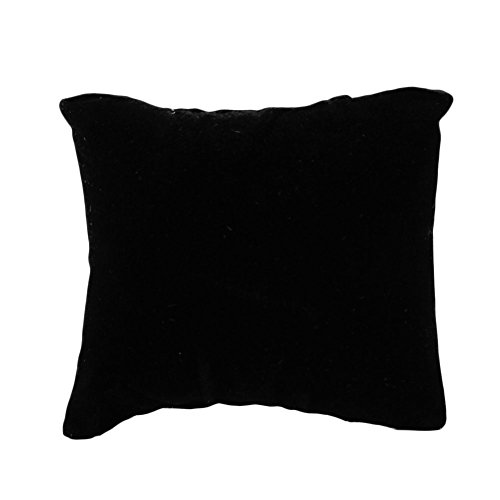 Samtkissen, Armband, Uhrenkissen, klein, Schwarz / Grau, Schmuck-Display, Requisiten, Armband, Kissenhalter, Organizer, Kissen, Staffelei, Tellerständer Samtkissen, Armband, Uhrenkissen, klein, Schwarz / Grau, Schmuck-Display, Requisiten, Armband, Kissenhalter, Organizer, Kissen, Staffelei, Tellerständer von Saddgo