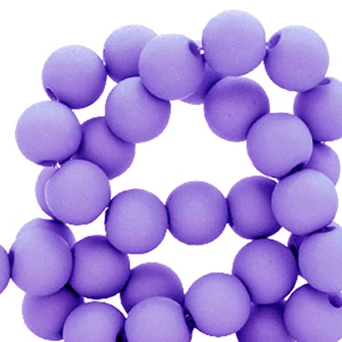 Sadingo Acrylperlen Matt Lila | 6 mm - 600 Stück, Matte Kunststoffperlen mit Loch, Perlen zum Auffädeln, Acryl-Perlen für DIY-Schmuck, Bastelperlen aus Kunststoff zum Kleben, Armbänder selber Machen Sadingo Acrylperlen Matt Lila | 6 mm - 600 Stück, Matte Kunststoffperlen mit Loch, Perlen zum Auffädeln, Acryl-Perlen für DIY-Schmuck, Bastelperlen aus Kunststoff zum Kleben, Armbänder selber Machen von Sadingo