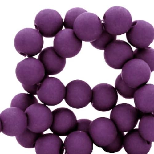 Sadingo Acrylperlen Matt Lila | 6 mm - 600 Stück, Matte Kunststoffperlen mit Loch, Perlen zum Auffädeln, Acryl-Perlen für DIY-Schmuck, Bastelperlen aus Kunststoff zum Kleben, Armbänder selber Machen Sadingo Acrylperlen Matt Lila | 6 mm - 600 Stück, Matte Kunststoffperlen mit Loch, Perlen zum Auffädeln, Acryl-Perlen für DIY-Schmuck, Bastelperlen aus Kunststoff zum Kleben, Armbänder selber Machen von Sadingo