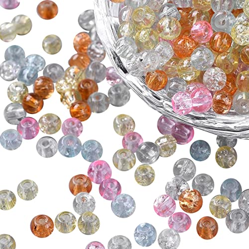 Sadingo Glasperlen zum Auffädeln 4mm 100 Stück, Perlen Set Bunt, Bastelperlen für Schmuck, Traumfänger, Kinderschmuck von Sadingo