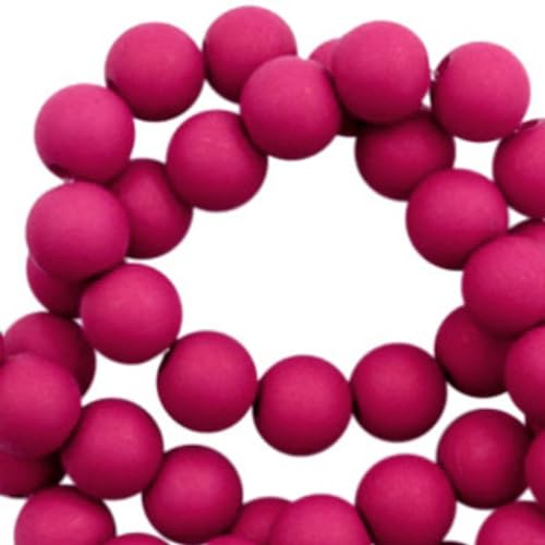 Sadingo Pinke Perlen 6mm 600 Stück Magenta | Perlen Set zum Basteln für Kinder und Erwachsene, Kleine Kugeln mit Loch, DIY-Schmuck selbst Machen Sadingo Pinke Perlen 6mm 600 Stück Magenta | Perlen Set zum Basteln für Kinder und Erwachsene, Kleine Kugeln mit Loch, DIY-Schmuck selbst Machen von Sadingo
