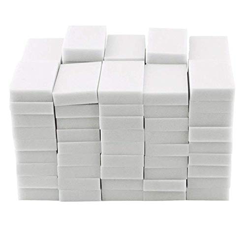 Sadkyer Magischer Radiergummi zur Reinigung der Schwämme, Reinigung des Schaums für Haushaltsschwamm, für Küche, Möbel, Auto, Leder (50 Stück) von Sadkyer