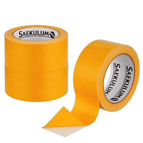 Saekulum 3 Stk. Doppelseitiges Klebeband, Teppich-Verlegeband 50 mm x 10 m pro Rolle, Teppichklebeband doppelseitig, Doppelklebeband Hohe Klebekraft, Teppichband vielseitig einsetzbar von Saekulum