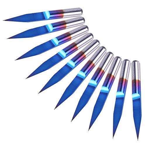 30-Grad-V-Nut-Bit, 0,1 mm Hartmetall, PCB, Nano-Blau, Beschichtung, Gravierwerkzeug, Wolframkarbid, CNC-Fräser, 1/8-Zoll-Schaft für Holzbearbeitung 30-Grad-V-Nut-Bit, 0,1 mm Hartmetall, PCB, Nano-Blau, Beschichtung, Gravierwerkzeug, Wolframkarbid, CNC-Fräser, 1/8-Zoll-Schaft für Holzbearbeitung von SaferCCTV