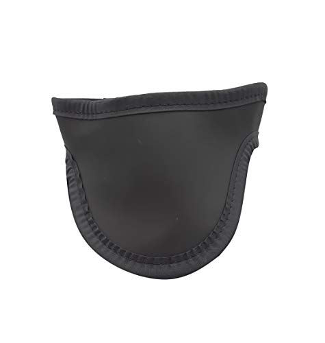 Damen Schilddrüsenschutz, leicht, mit Magnetverschluss, 0,5 mm Pb Blei, Schwarz von Safety Protection Glasses
