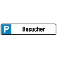 SafetyMarking® Hinweisschild "P Besucher" rechteckig 52,0 x 11,0 cm von SafetyMarking®