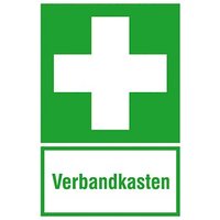 SafetyMarking® Rettungszeichen "Erste Hilfe - Verbandkasten" rechteckig 20,0 x 30,0 cm von SafetyMarking®