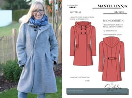 Mantel Lennja Mantel Lennja von Safilou