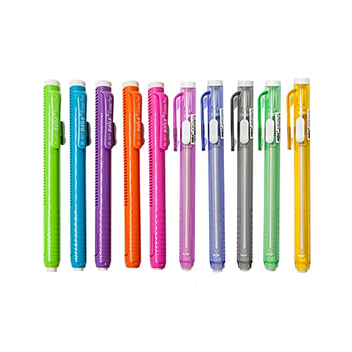 1 Stück Einziehbare Radiergummi Stift, Nachfüllbare Radiergummis Radierer Stift für Erwachsene Kinder Studenten Malen Schreiben (Zufällige Farbe) von SagaSave
