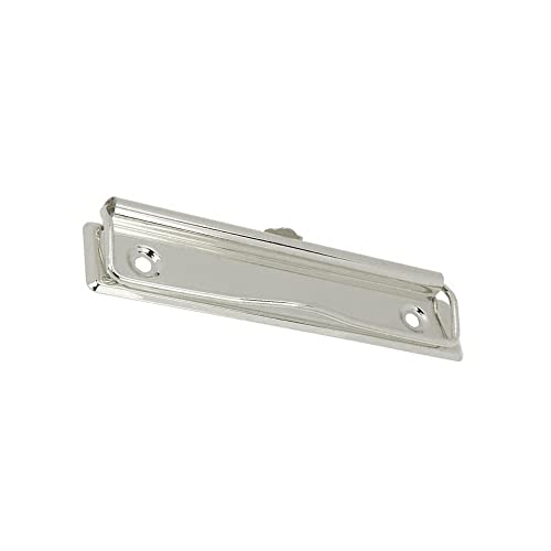 Clipboard Clips, 5PCS Hanging Hole Clip Mountable Metal Board Clip für Klemmbrett und Wand,Silber von SagaSave