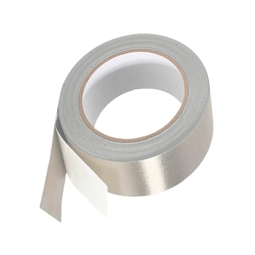 Doppelleitfähiges Gewebeband, 50 m, Faraday-Klebeband, Gewebe-Klebeband, doppelseitig, hochschützendes Klebeband für Kabelisolierung – 15 mm von SagaSave
