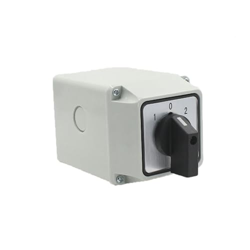 Geschlossener Wechselschalter, 380 V, 20 A, 3 Positionen, 20 Klemmen, universeller Drehnockenwahlschalter Geschlossener Wechselschalter, 380 V, 20 A, 3 Positionen, 20 Klemmen, universeller Drehnockenwahlschalter von SagaSave