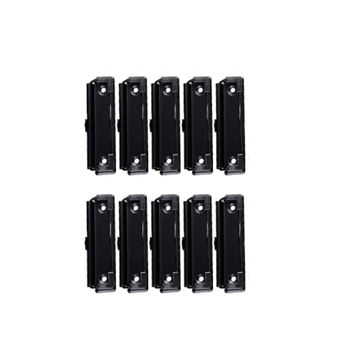 Klemmbrett-Clips, 10 cm, Metall, montierbare Hartfaserplatten-Clips mit Loch zum Aufhängen, Aktenordner-Clip für Büro, Schule, Klassenzimmer, 10 Stück Klemmbrett-Clips, 10 cm, Metall, montierbare Hartfaserplatten-Clips mit Loch zum Aufhängen, Aktenordner-Clip für Büro, Schule, Klassenzimmer, 10 Stück von SagaSave