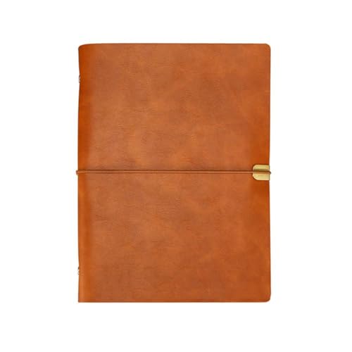 SagaSave Leder Notizbuch, A5 / A6 / B5 Schreib-Notizbuch 6 Löchern Nachfüllbares Tagebuch Reisetagebuch 100 Seiten zum Schreiben und Zeichnen, Braun SagaSave Leder Notizbuch, A5 / A6 / B5 Schreib-Notizbuch 6 Löchern Nachfüllbares Tagebuch Reisetagebuch 100 Seiten zum Schreiben und Zeichnen, Braun von SagaSave