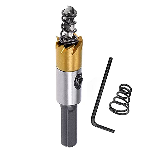 SagaSave 12 mm Metall-Lochsäge, langlebig, HSS-Bohrer, Lochschneider, robuster Lochöffner für Metall, Holz, Edelstahl, Kupfer, Aluminium, 1 Stück SagaSave 12 mm Metall-Lochsäge, langlebig, HSS-Bohrer, Lochschneider, robuster Lochöffner für Metall, Holz, Edelstahl, Kupfer, Aluminium, 1 Stück von SagaSave