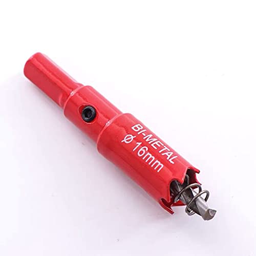 SagaSave 16mm M42 HSS Bimetall-Lochsäge, Lochöffner-Bohrer mit positiven Rechenzähnen für Metall, Holz, Eisen, Aluminium, Trockenbau, Rohr, Kunststoff, Faserplatten SagaSave 16mm M42 HSS Bimetall-Lochsäge, Lochöffner-Bohrer mit positiven Rechenzähnen für Metall, Holz, Eisen, Aluminium, Trockenbau, Rohr, Kunststoff, Faserplatten von SagaSave